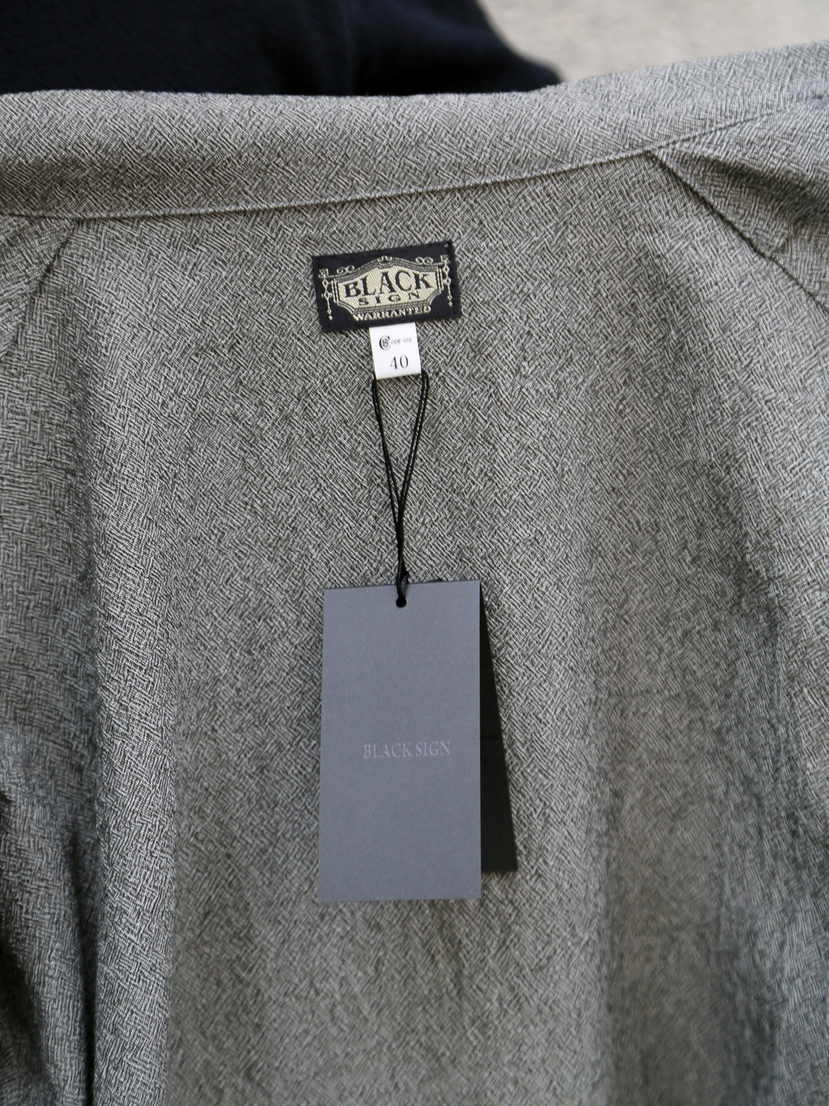 Black Sign Albatross Old Man Jacket – Rat Gray (BSSJ-26410)