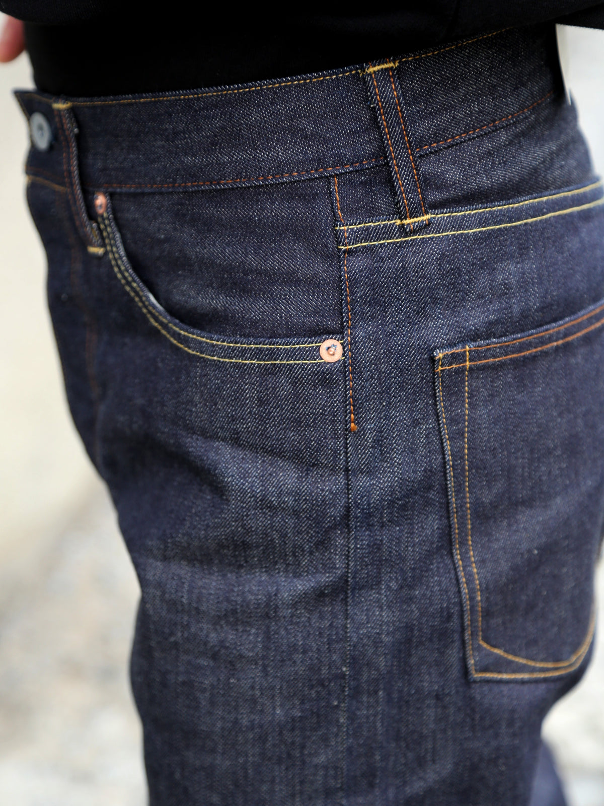 Gråbrodern Bro Regular Straight Jeans – Rinse Wrinkle Wash (B5150-211-82)