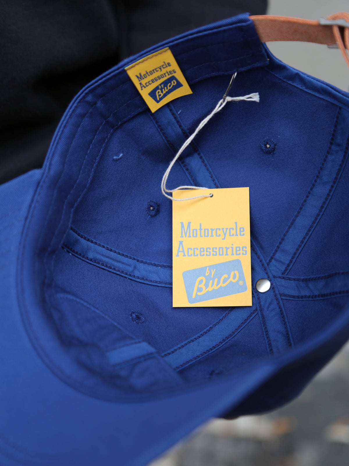 Buco Oval Logo Cap – Cobalt (BA24102)