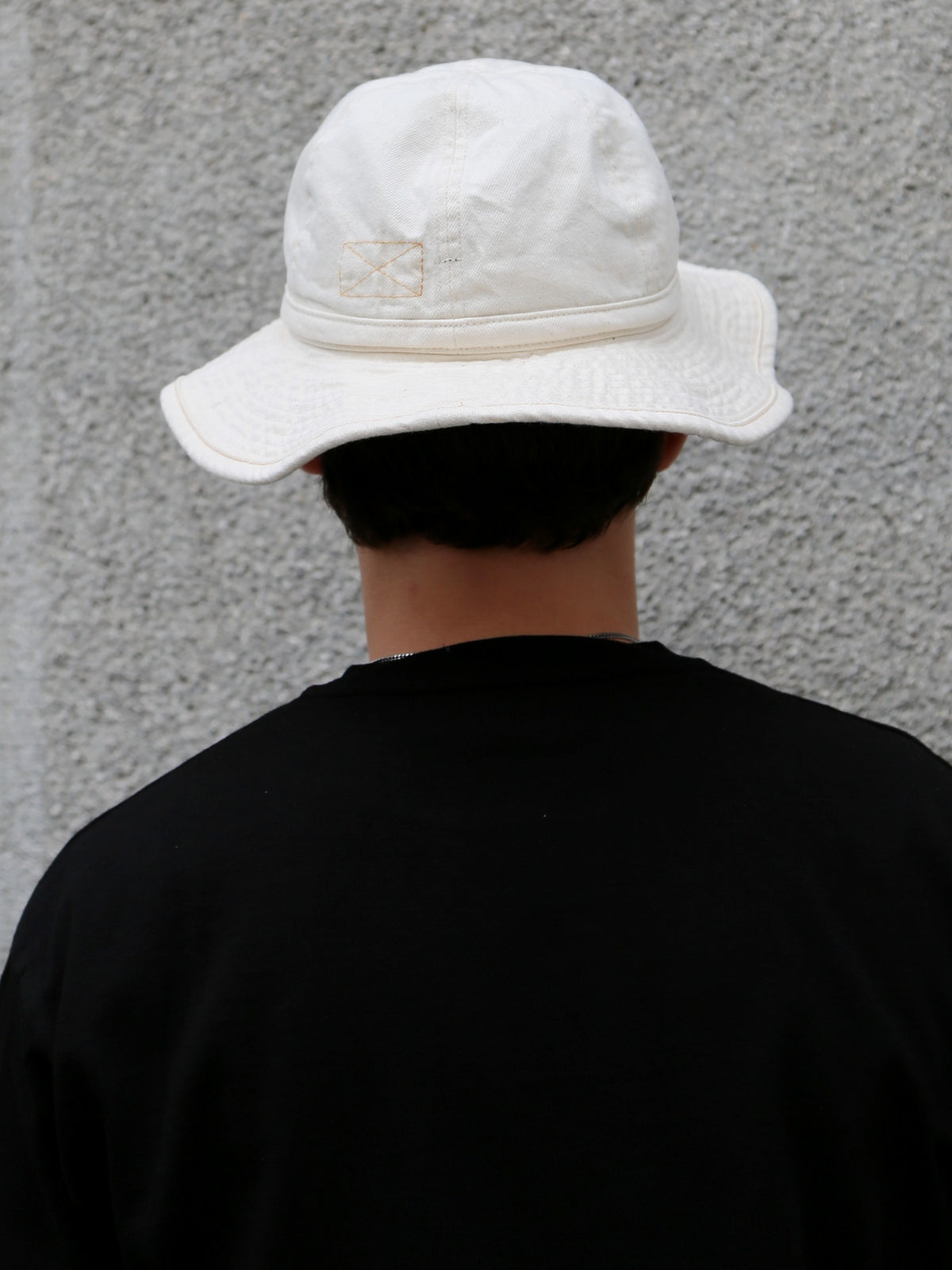 Indigofera 10oz ‘Haisy Mae’ Denim Bucket Hat – Ecru (1280-064-20)