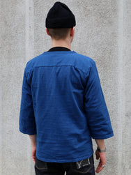 Sun Surf "H.M.A" Slub Yarn Football Tee – Blue (SS69656-128)