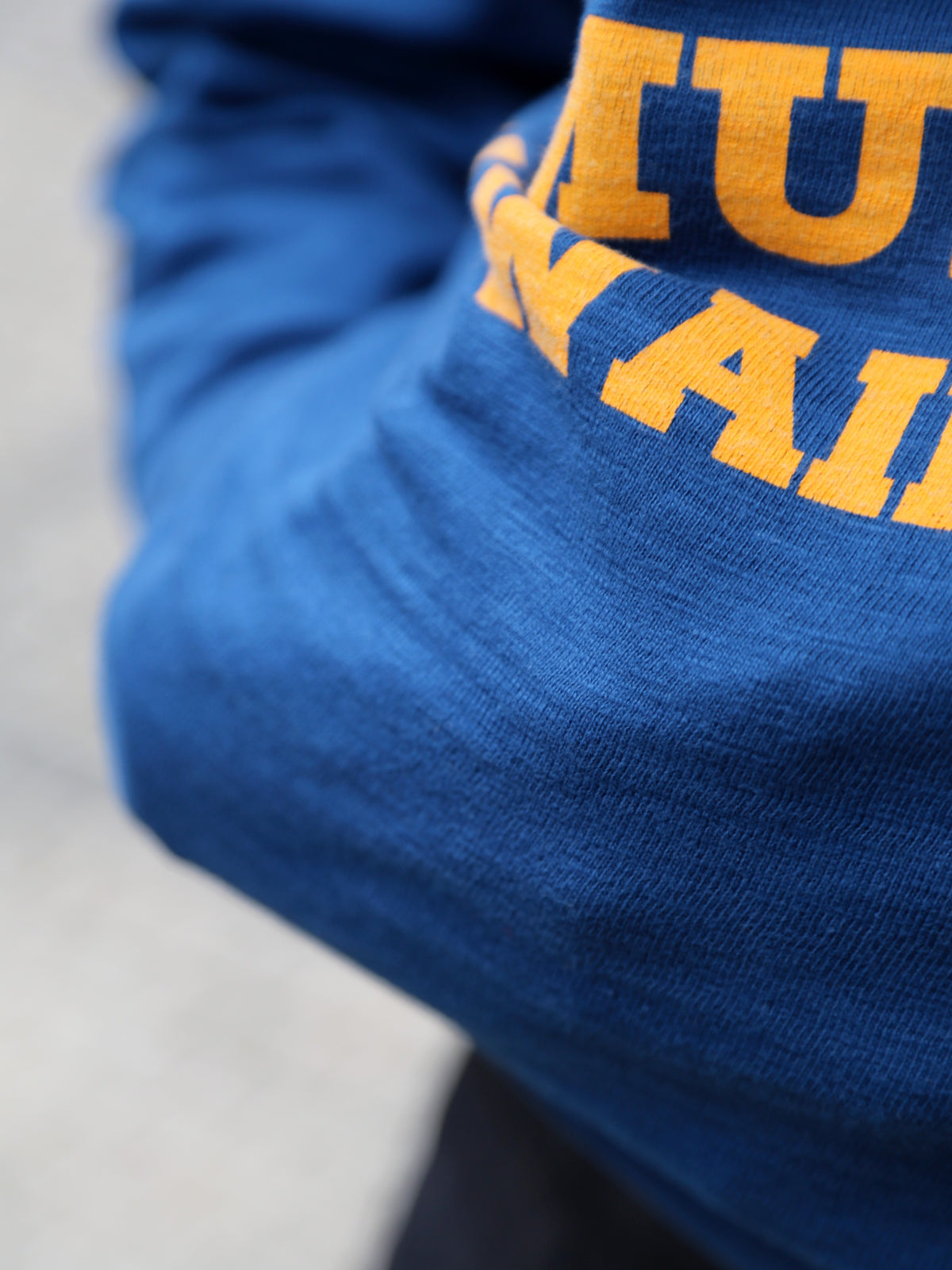 Sun Surf "H.M.A" Slub Yarn Football Tee – Blue (SS69656-128)