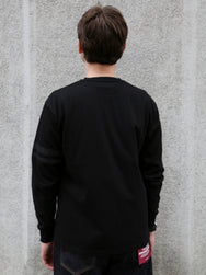 Momotaro Zimbabwe Cotton LS Tee – Black (MMTS6018)