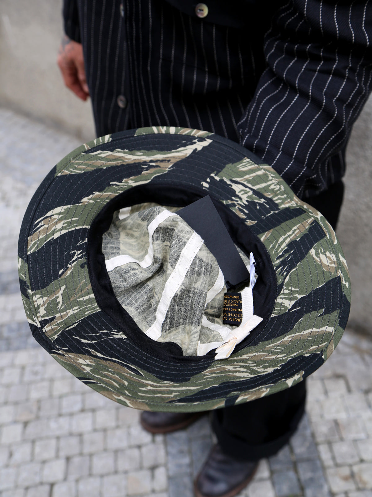 Black Sign Military Ripstop Utility Hat – Field Tiger (BSSC-26904)