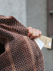 Studio D'Artsian Kakishibu Noragi Sashiko Shirts – Kaki (5726)