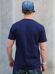 Joe McCoy Athletic T-shirt / Loop-wheel – Navy (MC19010-140)