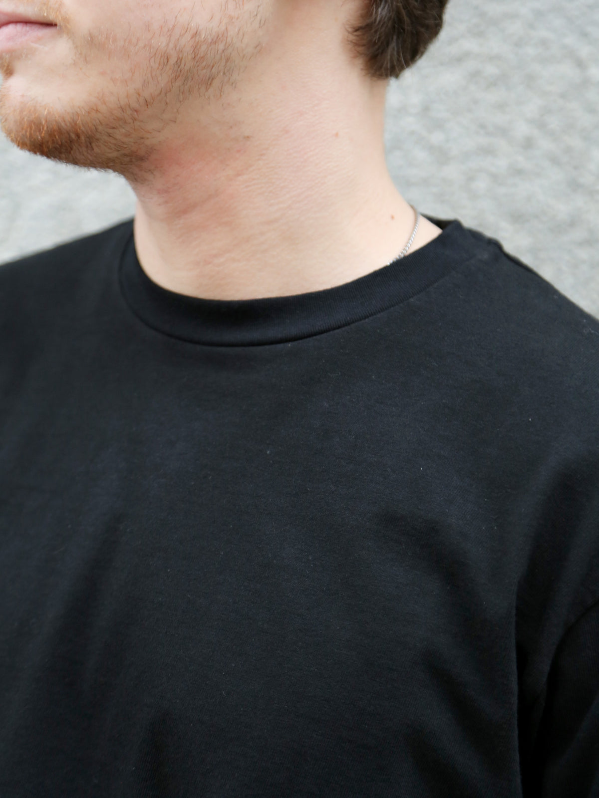 Momotaro Zimbabwe Cotton LS Tee – Black (MMTS6018)