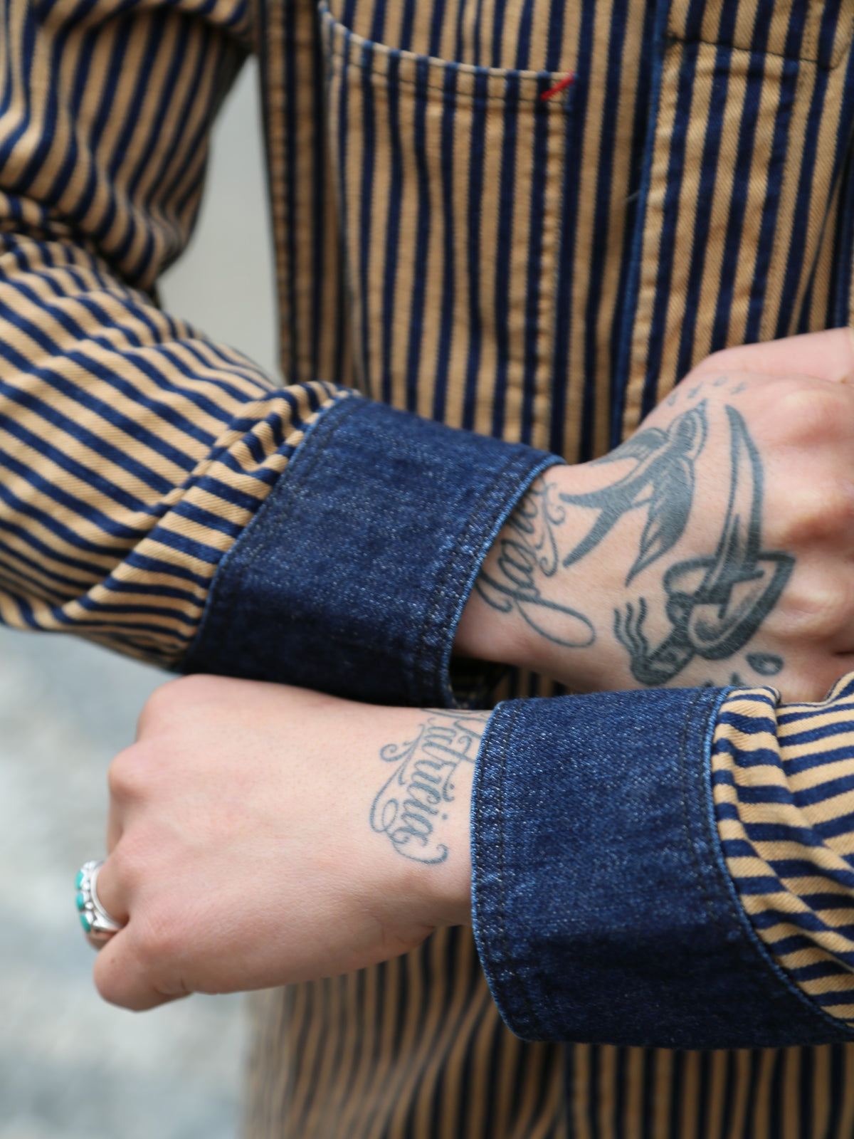 Gladhand LA Motorcycle Club Overall – Hickory