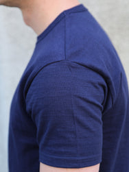 Joe McCoy Athletic T-shirt / Loop-wheel – Navy (MC19010-140)