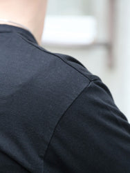 Momotaro Zimbabwe Cotton LS Tee – Black (MMTS6018)