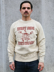 Studio D'Artsian Printed Sweatshirt West Side – Ivory (8193A)