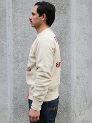 Studio D'Artsian Printed Sweatshirt West Side – Ivory (8193A)