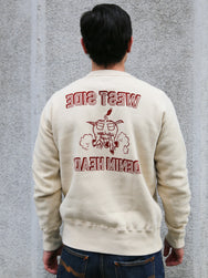 Studio D'Artsian Printed Sweatshirt West Side – Ivory (8193A)