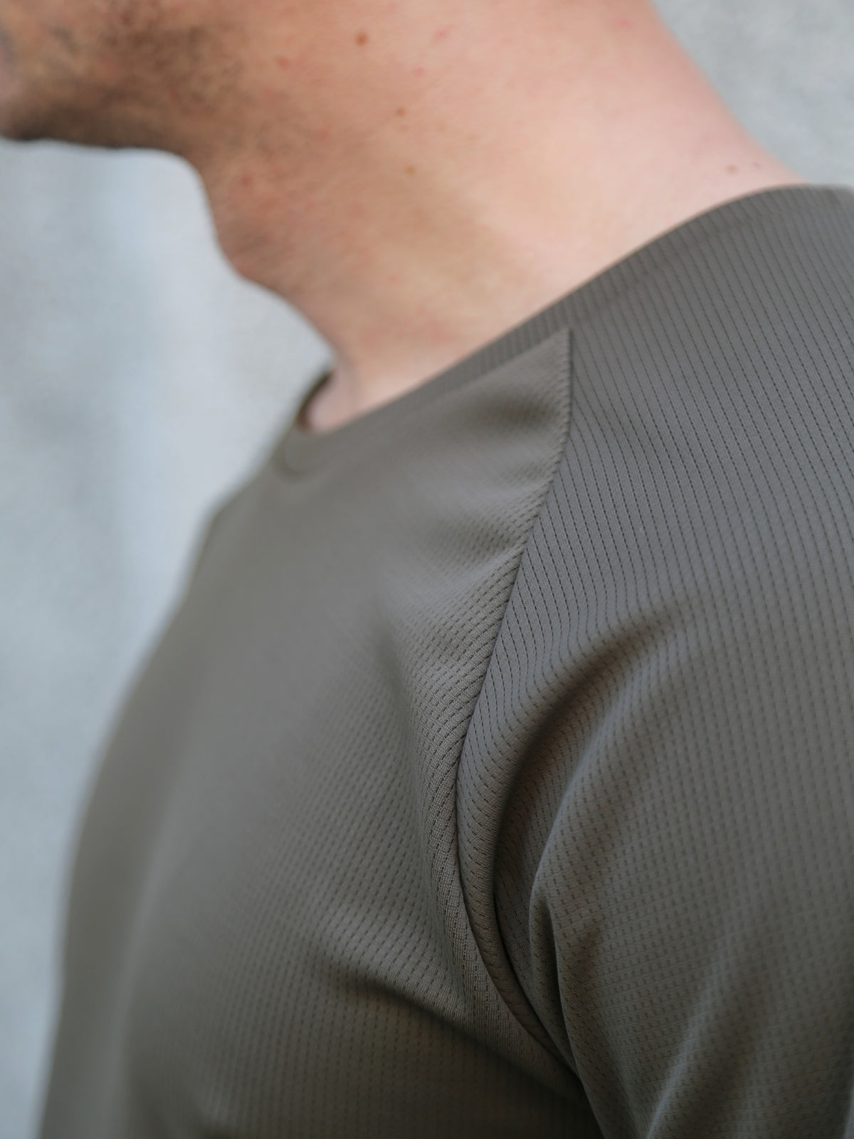 Black Sign High Spec U-Neck Sportswear – Silky Olive (BSSN-21305)