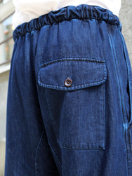 Fleurs de Bagne Submariner Pant – Stoned Wash Denim (FDB-PANT-SUBD-815)