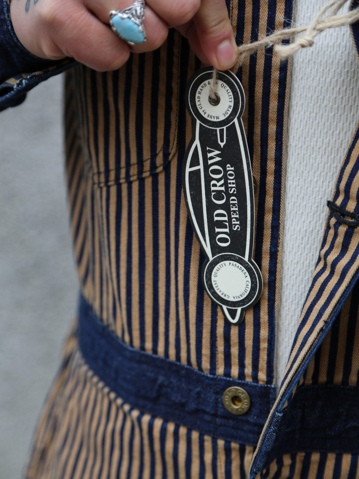 Gladhand LA Motorcycle Club Overall – Hickory