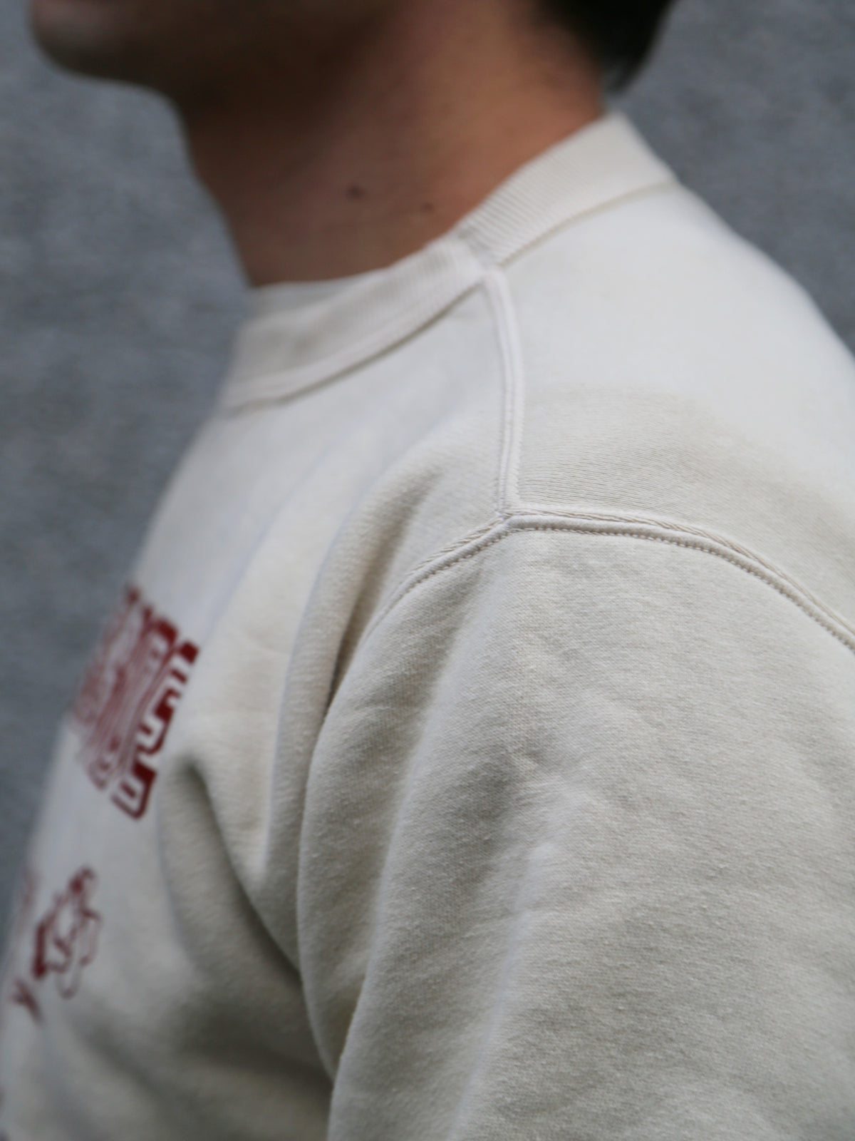 Studio D'Artsian Printed Sweatshirt West Side – Ivory (8193A)