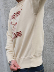 Studio D'Artsian Printed Sweatshirt West Side – Ivory (8193A)