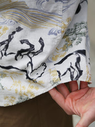 Black Sign “Raging Horse” Geronimo Shirt – Salt White (BSSL-26106)