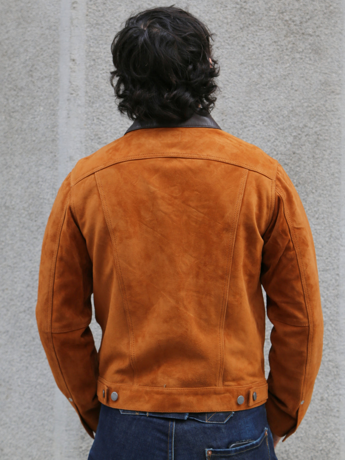 Nudie Danny Suede Jacket – Tobacco (160901)