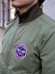 Iron Heart IHJ-130-OLV Reversible Tanker Jacket – Olive