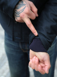 Iron Heart Whipcord N1 Deck Jacket – Navy (IHM-35-NAV)