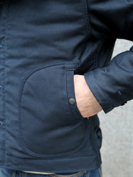 Iron Heart Whipcord N1 Deck Jacket – Navy (IHM-35-NAV)