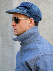 The Real McCOY's U.S. Navy Chambray Shirt LS (Modify) – Light Blue (MS25003)