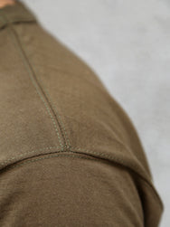 The Real McCoy's Gusset Tee – Olive (MC23020-150)