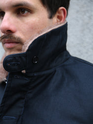 Iron Heart Whipcord N1 Deck Jacket – Navy (IHM-35-NAV)