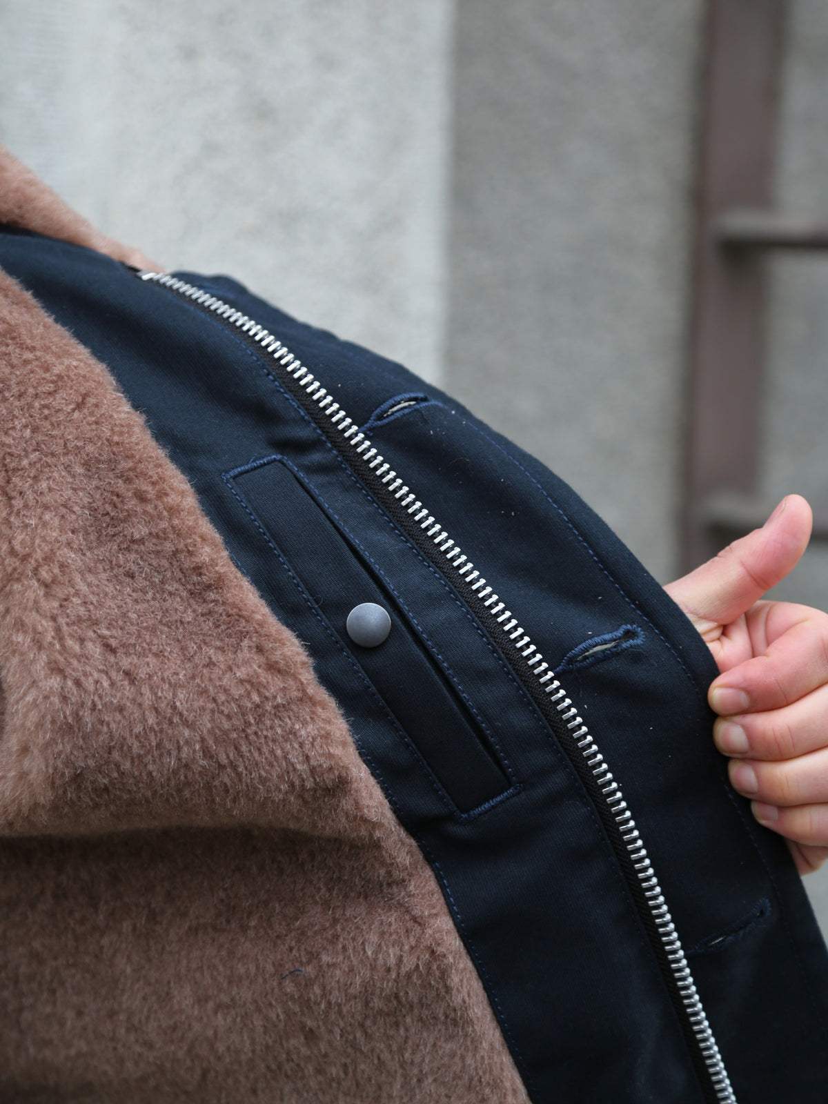 Iron Heart Whipcord N1 Deck Jacket – Navy (IHM-35-NAV)