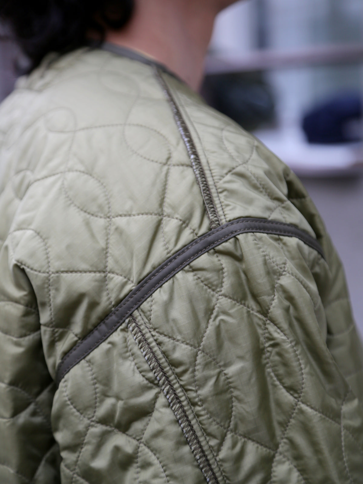 The Real McCoy's Liner Coat, Man’s Field, M-65 – Olive (MJ21112)