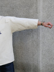 The Real McCOY's Heavy Cotton Football Tee / 32nd Sig. – Ecru (MC25020)