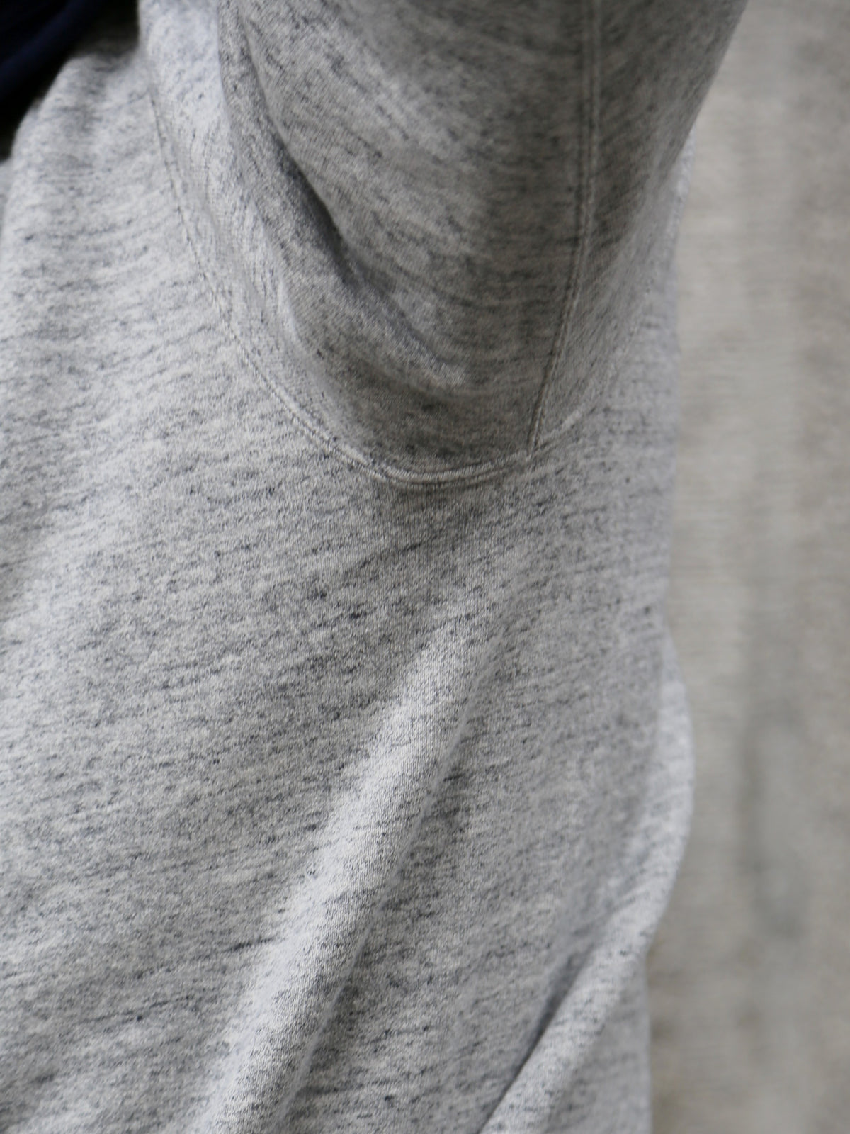 Whitesville Two Tone Attached Hood Sweatshirt – Grey/Blue (WV69642-128)