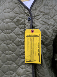 The Real McCoy's Liner Coat, Man’s Field, M-65 – Olive (MJ21112)