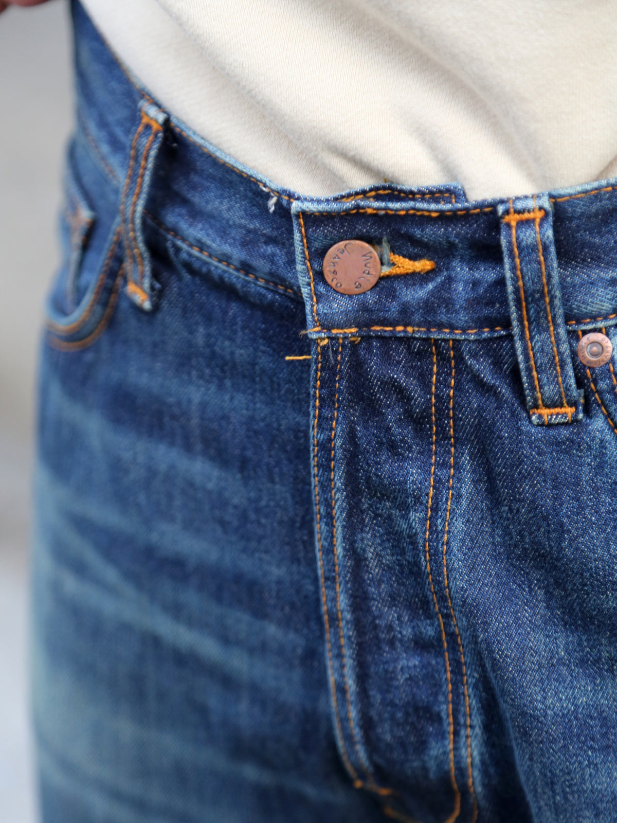 Nudie Jeans Loud Larry Dirt Wash – Indigo (114971)