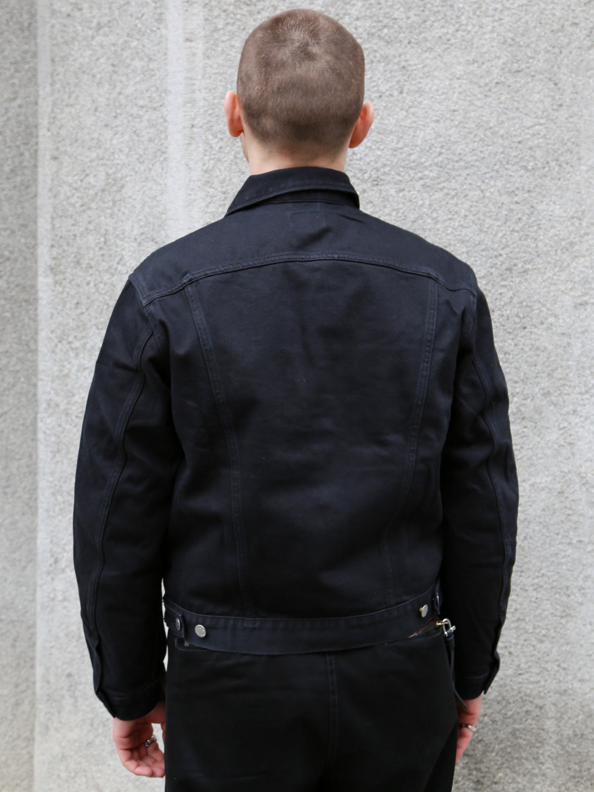 Nudie Jeans Danny Rinsed Denim Jacket – Black