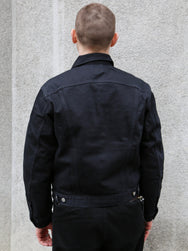 Nudie Jeans Danny Rinsed Denim Jacket – Black