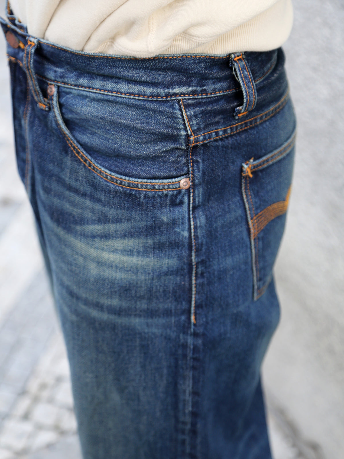 Nudie Jeans Loud Larry Dirt Wash – Indigo (114971)