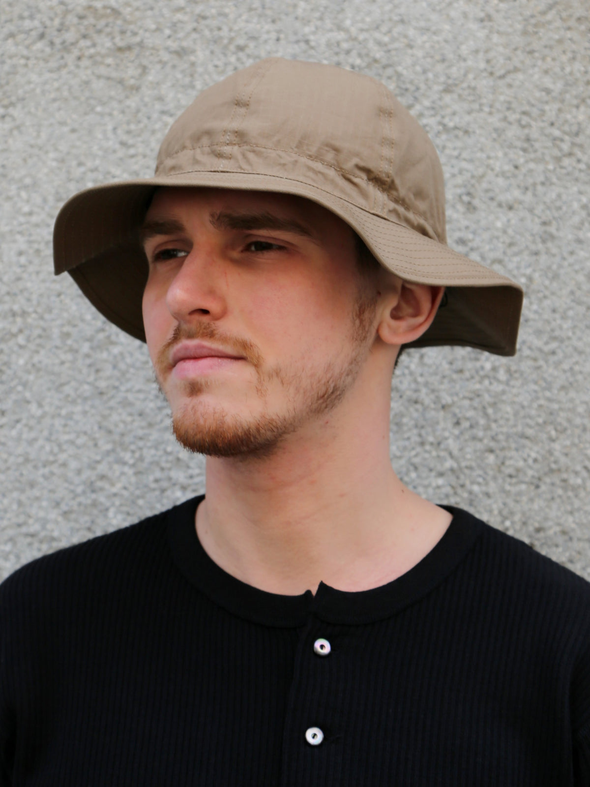 Black Sign Military Ripstop Utility Hat – Dust Beige (BSSC-26904)