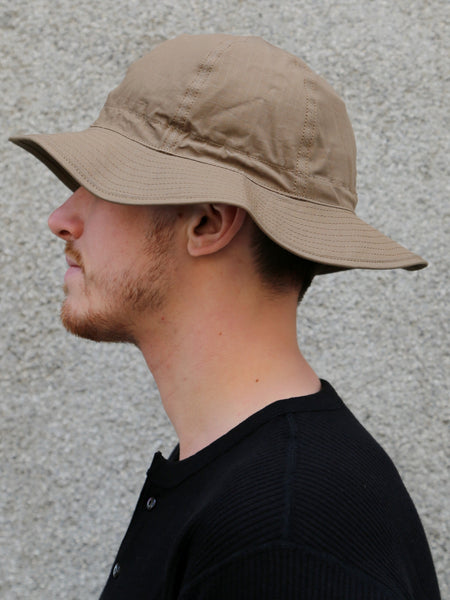 Black Sign Military Ripstop Utility Hat – Dust Beige (BSSC-26904)