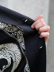 Sun Surf ‘Oriental Border’ Rayon Hawaiian Shirt – Black (SS39629-119)