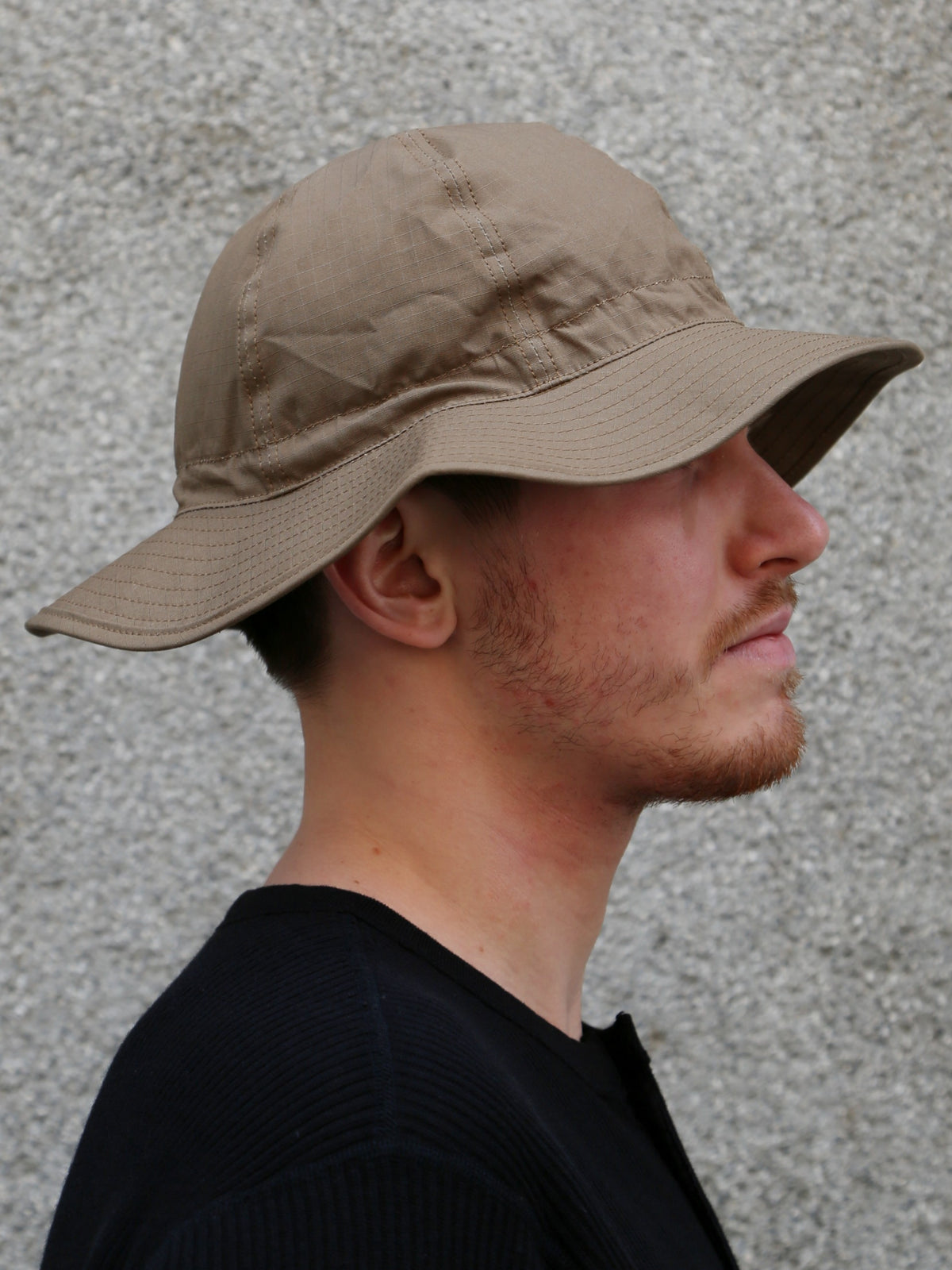 Black Sign Military Ripstop Utility Hat – Dust Beige (BSSC-26904)