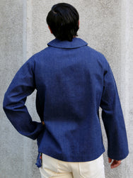 The Real McCOY's U.S. Navy Denim Dungaree Jumper – Indigo (MJ23012)