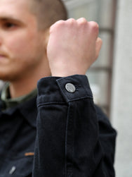 Nudie Jeans Danny Rinsed Denim Jacket – Black