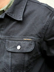 Nudie Jeans Danny Rinsed Denim Jacket – Black