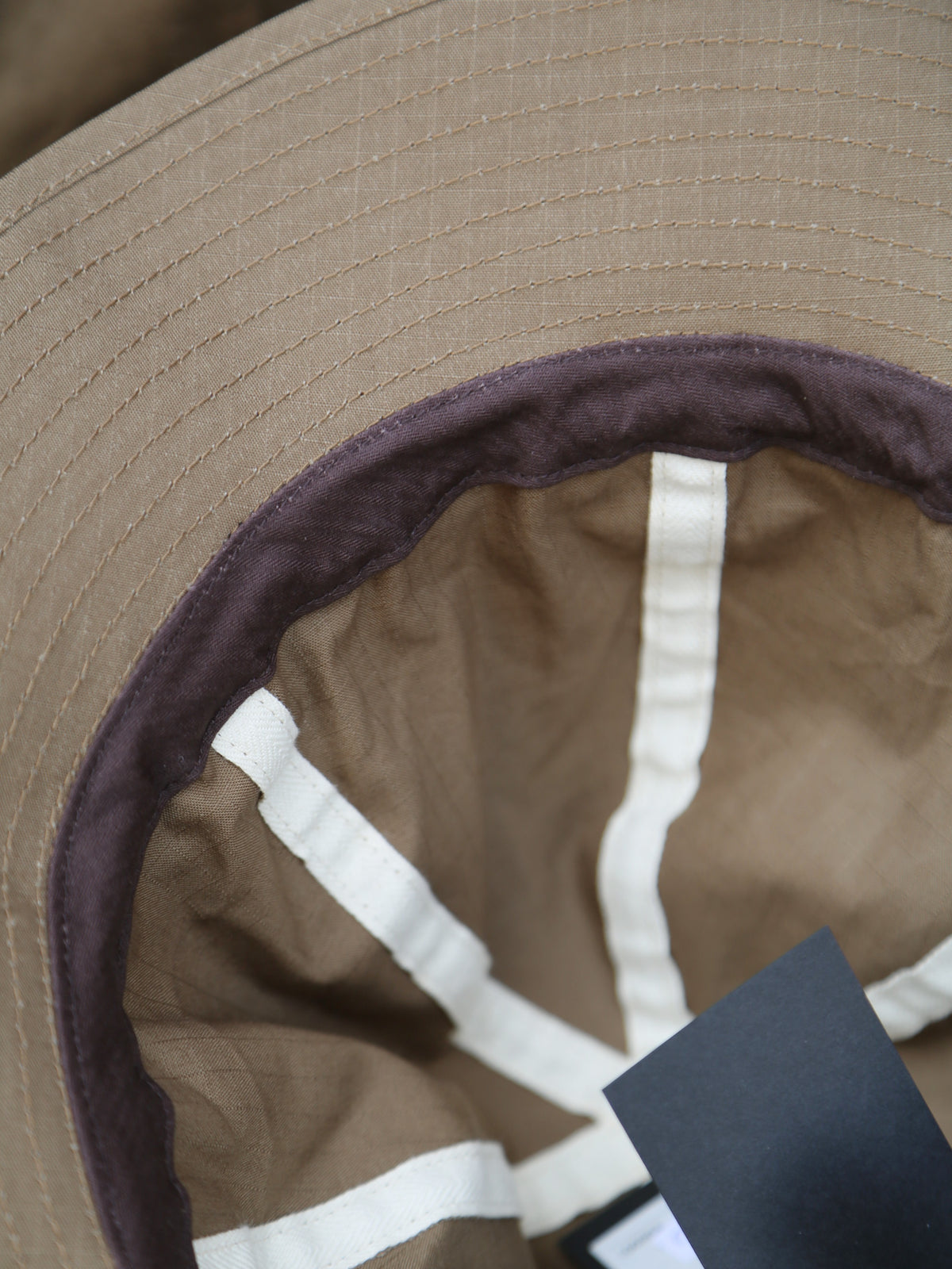 Black Sign Military Ripstop Utility Hat – Dust Beige (BSSC-26904)