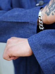 The Real McCOY's U.S. Navy Denim Dungaree Jumper – Indigo (MJ23012)