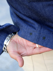 The Real McCOY's U.S. Navy Denim Dungaree Jumper – Indigo (MJ23012)