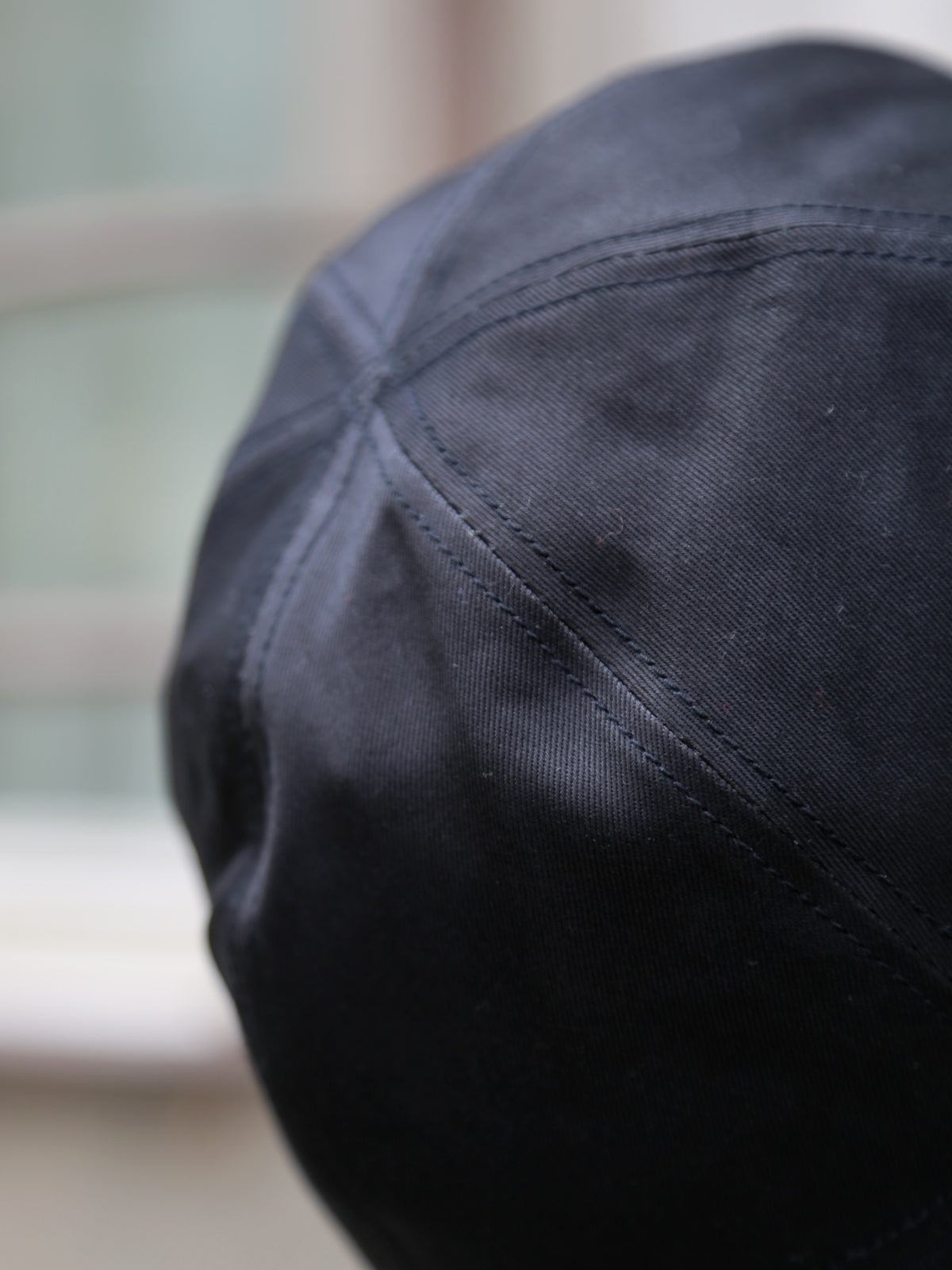 Black Sign Military Chino Aviator Cap – Midnight Black (BSSC-26903)